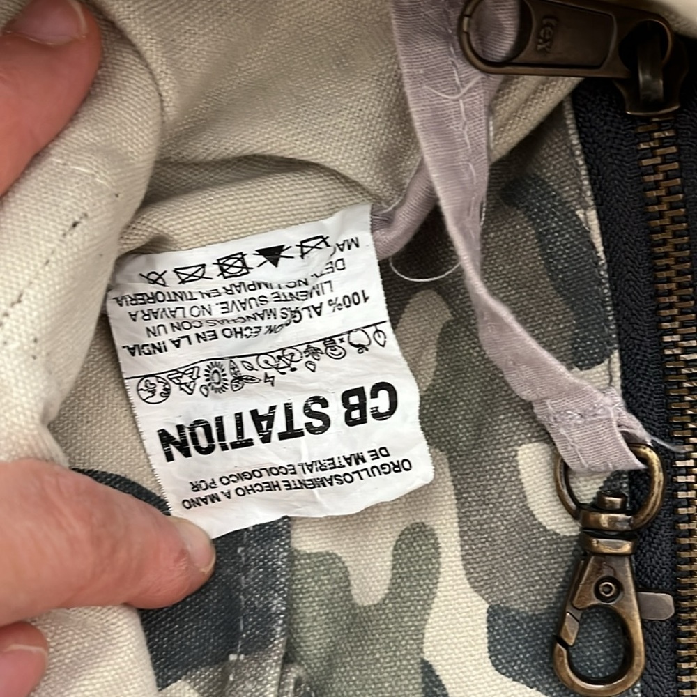 CB Station Camouflage Tote Bag - Picture 6 of 7